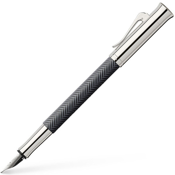 vulpen Graf von Faber-Castell Guilloche Ciselé Anthracite