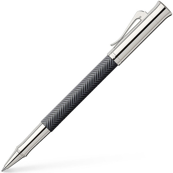 rollerpen Graf von Faber-Castell Guilloche Ciselé Anthracite