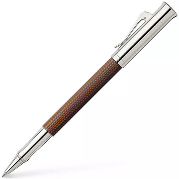 rollerpen Graf von Faber-Castell Guilloche Cognac