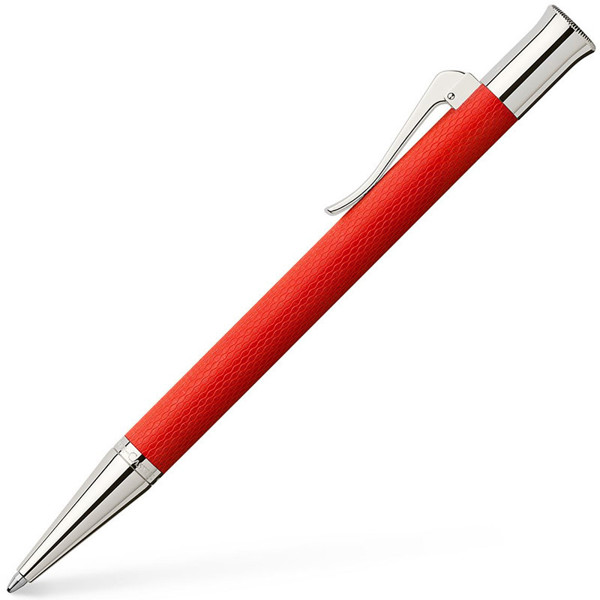 balpen Graf von Faber-Castell Guilloche India Red