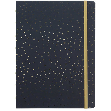 Afbeeldingen van Filofax Notebook A5 Confetti Charcoal