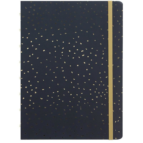 Afbeelding van Filofax Notebook A5 Confetti Charcoal