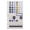 Afbeelding van Filofax Multi-fit Stickers Indigo 6vel