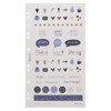 Afbeelding van Filofax Multi-fit Stickers Indigo 6vel