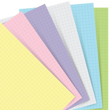 Afbeeldingen van Filofax Notebook Pocket  geruit pastel 5mm - 60vel