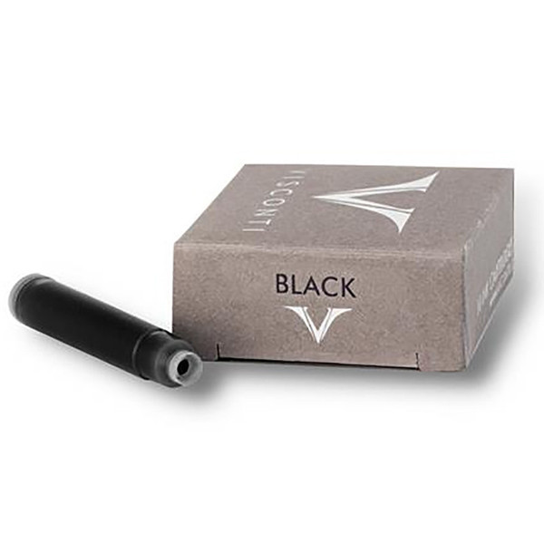 inktpatroon Visconti black 10stuks