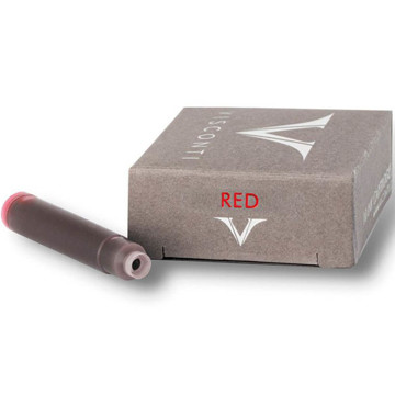 inktpatroon Visconti red 10stuks 