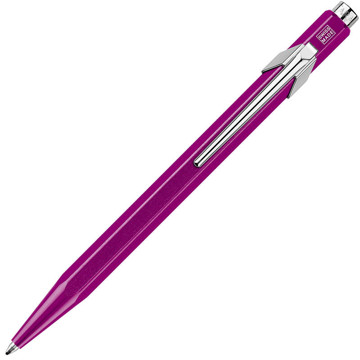 Afbeeldingen van Caran d'Ache 849 Metal-X Violet balpen