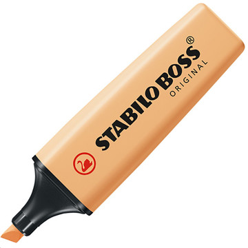 markeerstift STABILO Boss Original 70/125 pastel bleek oranje