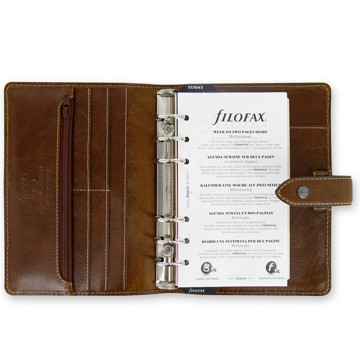 filofax Personal Malden Ochre