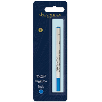 rollerpenvulling Waterman Fine blauw