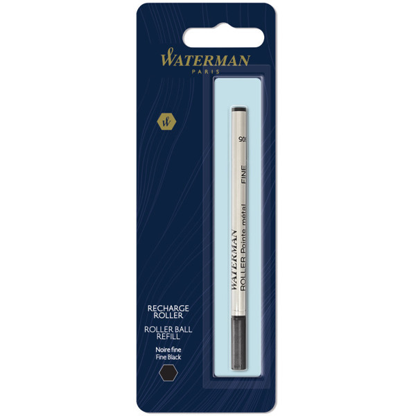 rollerpenvulling Waterman Fine zwart