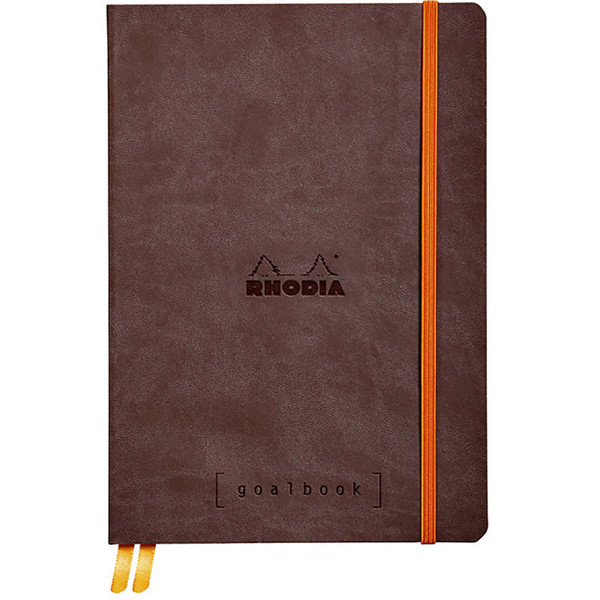 Rhodia Goalbook 145x210mm A5 bullet journal - chocolate