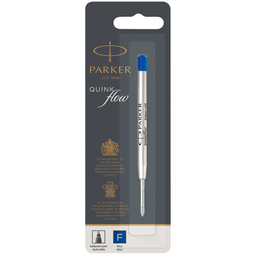 Parker QuinkFlow blauw 0.8mm Fine 