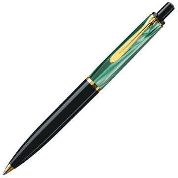 Pelikan Classic K200 Green-Marbled balpen 