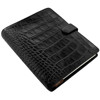 filofax A5  Classic Croc Ebony