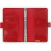 filofax Personal  Compact Patent Red