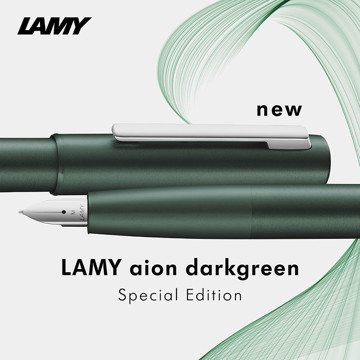 LAMY aion darkgreen ** Special Edition 2021 ** vulpen