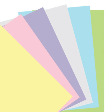 filofax Pocket papier blanco pastel