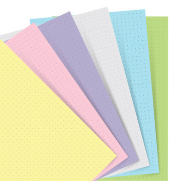 Filofax Pocket papier dotted pastel