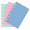 filofax Pocket papier gelijnd Fasion Coloured