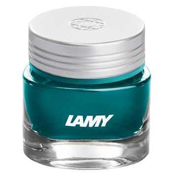 LAMY inktpot T53 Crystal Ink 30ml - 470 Amazonite ocean blue