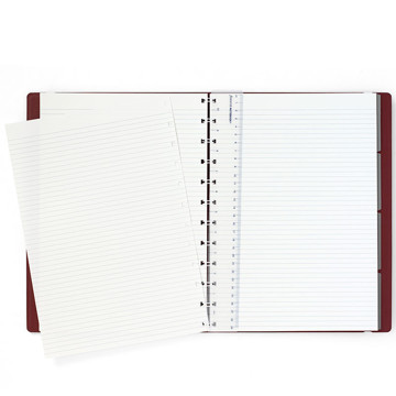 notitieboek Filofax Notebook A4 Classic Bright Burgundy