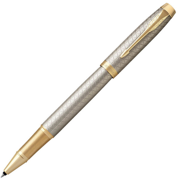 Parker IM Premium Warm Grey GT rollerpen