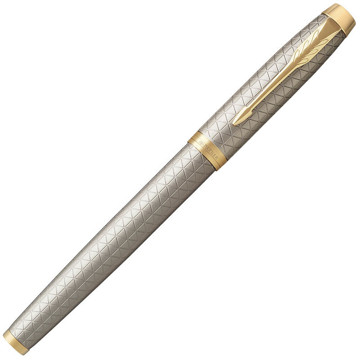 Parker IM Premium Warm Grey GT rollerpen