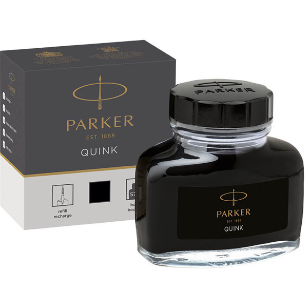 Parker inktpot Quink black - 57ml