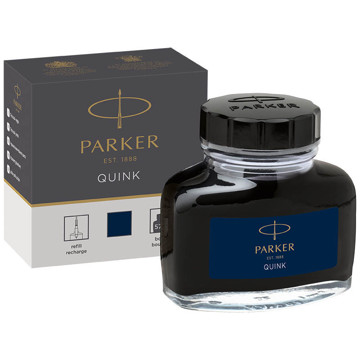 Parker inktpot Quink blue-black    - 57ml