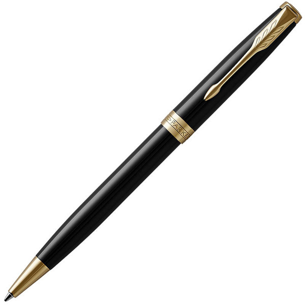 Parker Sonnet Black Lacquer GT balpen