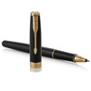 Parker Sonnet Black Lacquer GT rollerpen