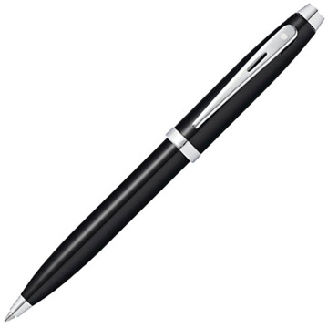 Sheaffer 100 glossy black lacquer balpen