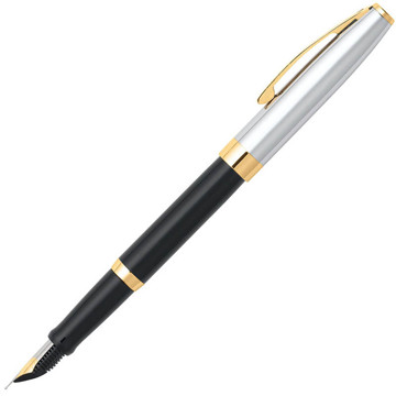 Sheaffer Sagaris Gloss Black Chrome Cap GT vulpen