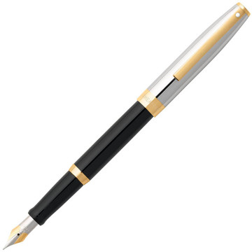 Sheaffer Sagaris Gloss Black Chrome Cap GT vulpen