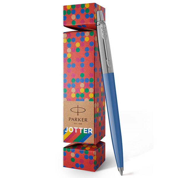 Parker Jotter Original Gifting Cracker Blue Denim balpen