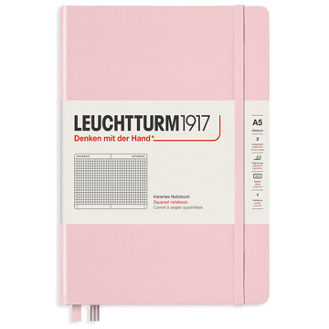 LEUCHTTURM1917 Medium A5 notitieboek Powder geruit