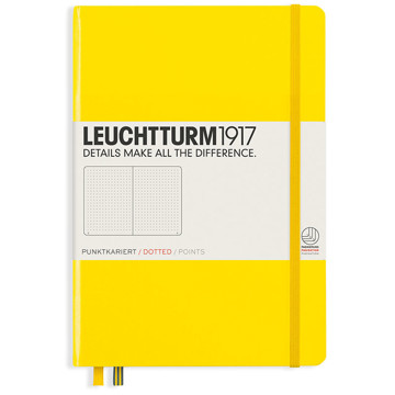 LEUCHTTURM1917 Medium A5 notitieboek Lemon dotted