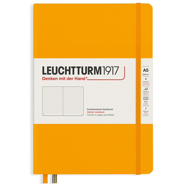 LEUCHTTURM1917 Medium A5 Rising Colour notitieboek Rising Sun dotted