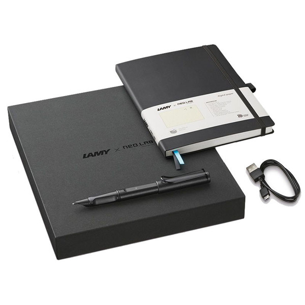 LAMY notitieboek A5 softcover dotted met oplaadbare schrijfpen