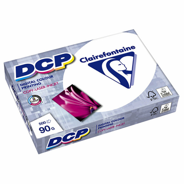 kopieerpapier Clairefontaine DCP     A4  90gr 500vel wit - 1833