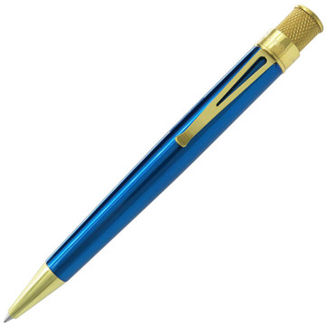 Retro 51 Tornado Brass Classic Lacquer Peacock