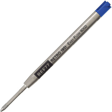 Retro 51 Easy Flow balpenvulling - blauw 3stuks