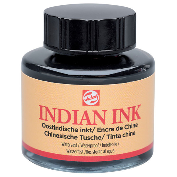 oost-Indische inkt Talens zwart 30ml