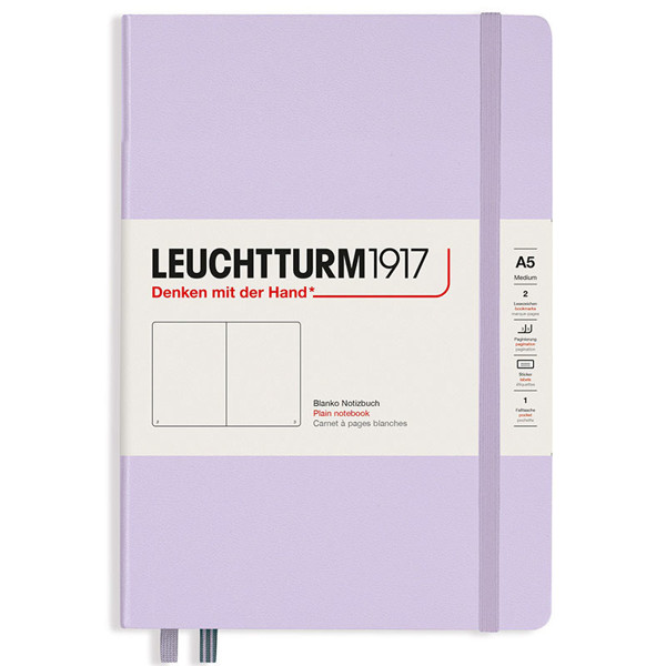 LEUCHTTURM1917 Medium A5 Smooth Colour notitieboek Lilac blanco