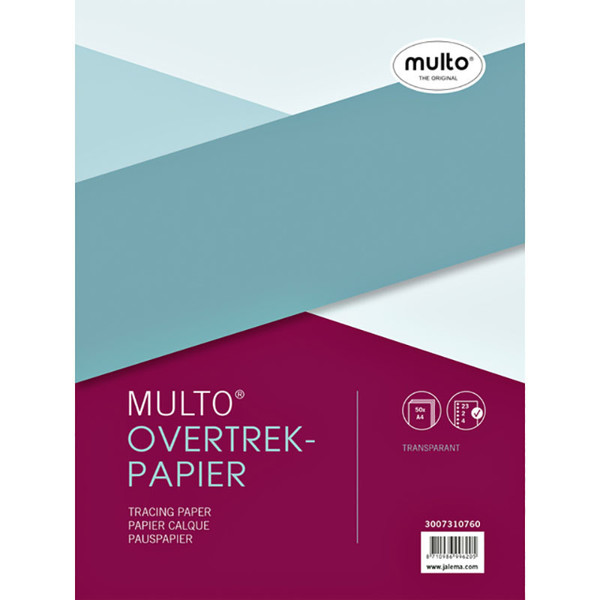 interieur 23r  Multo overtrekpapier  50vel 40gr