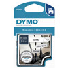 lettertape Dymo type D1 16958 19mm Nylon zwart / wit