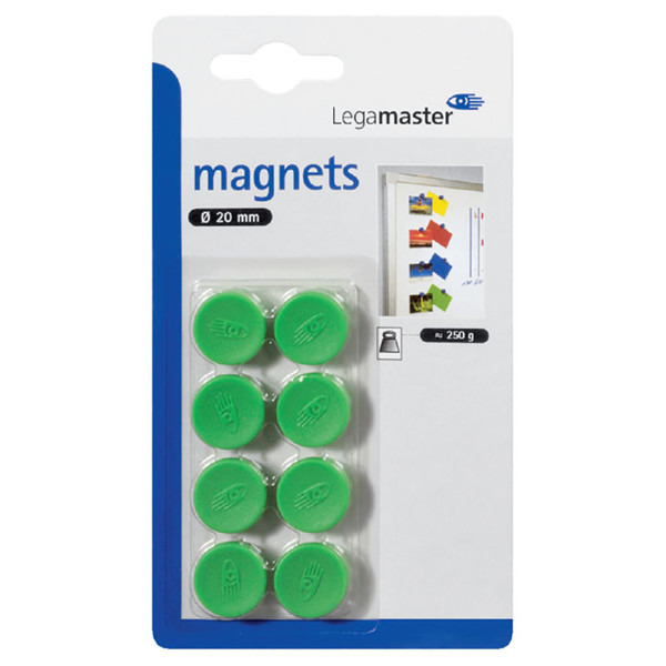 magneet Legamaster 20mm  8stuks groen