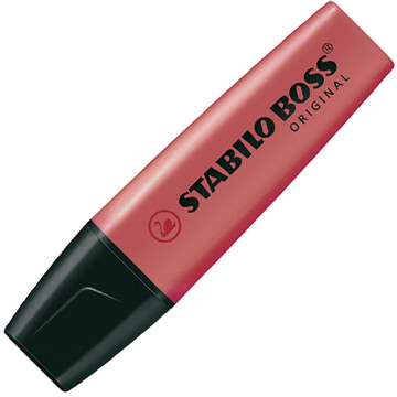 markeerstift Stabilo Boss Original 70/40 rood